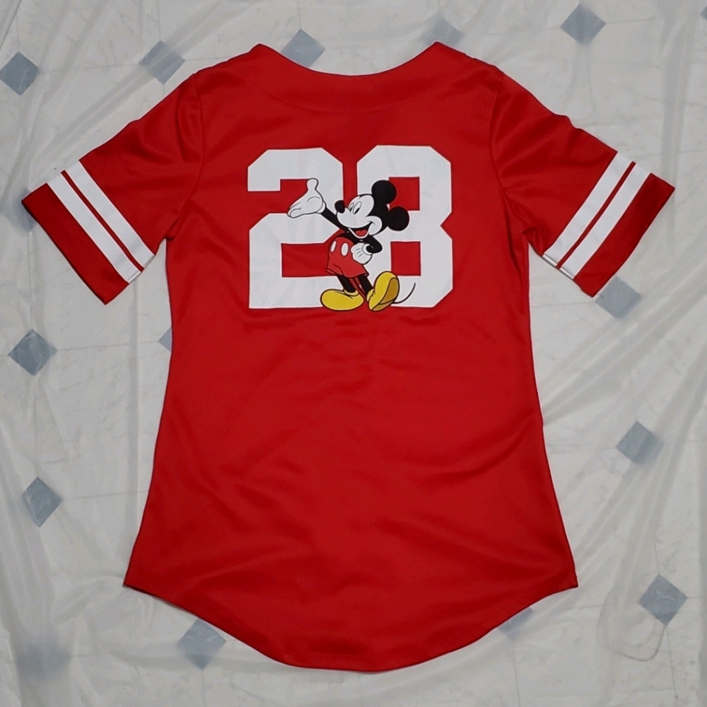 Mickey Mouse button-up top